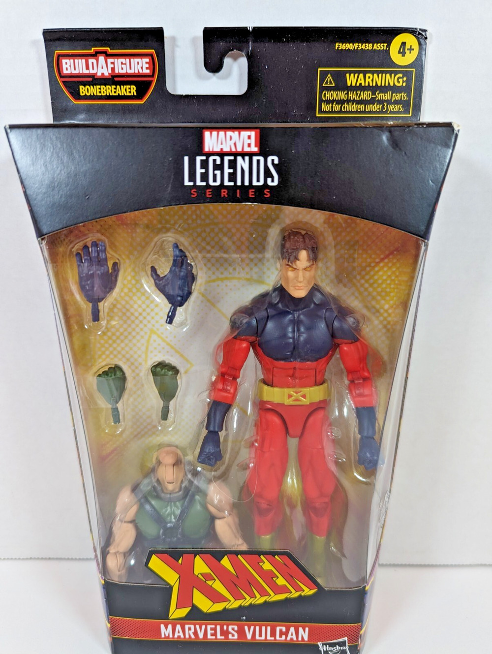 New in Box Hasbro Marvel Legends X-Men Vulcan Action Figure (F3690)